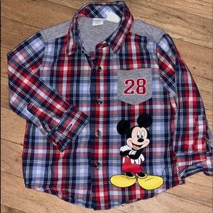 Button down Disney Shirt